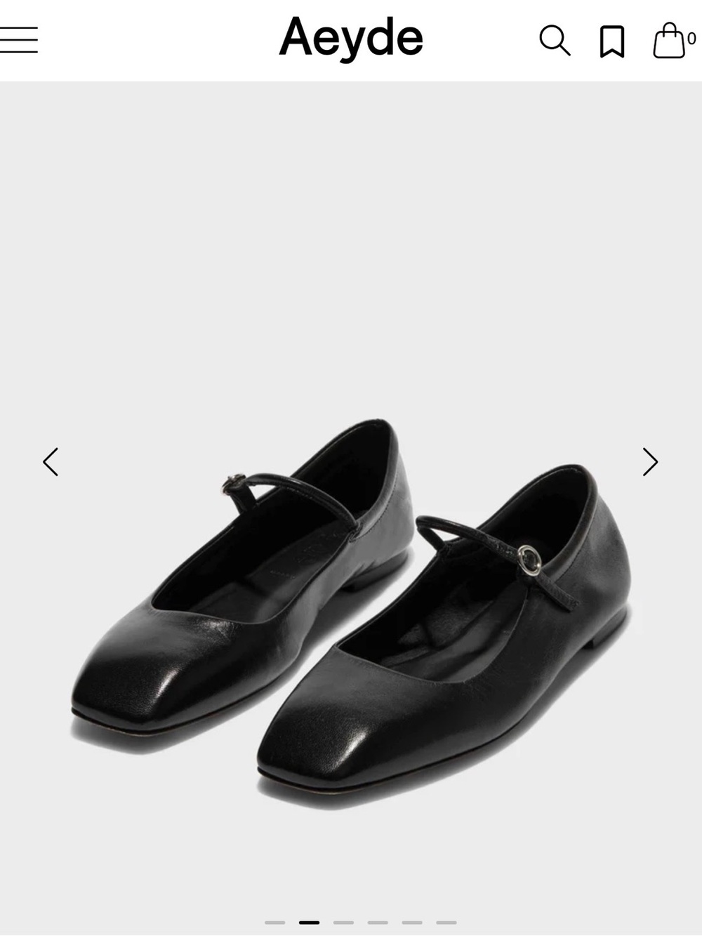 Aeyde Uma Mary-Jane Flats
